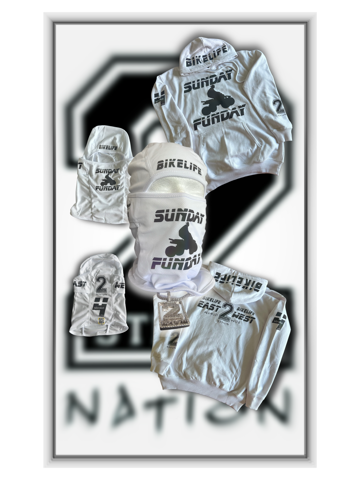 Classic Sunday Funday Hoody (reflective)