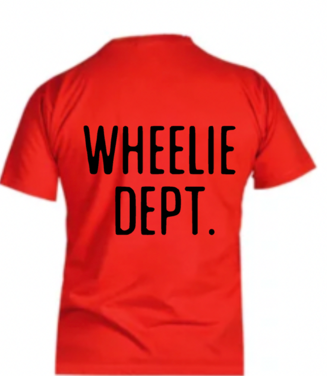 Signature Tee Red with Black logo